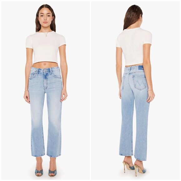 💕MOTHER SUPERIOR💕 The Scooter Ankle Jeans ~ Don't Be A Square 25 NWOT - Picture 2 of 16